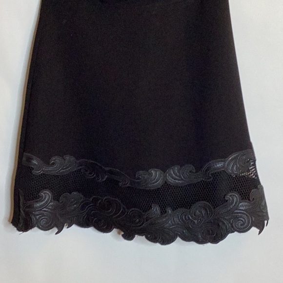 Mustard Seed Strapless Cocktail Dress, Embroidered Accent on Front Hemline XS - Picture 4 of 8